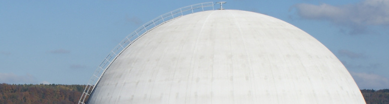 Reaktorgebäude KKL  Kuppel